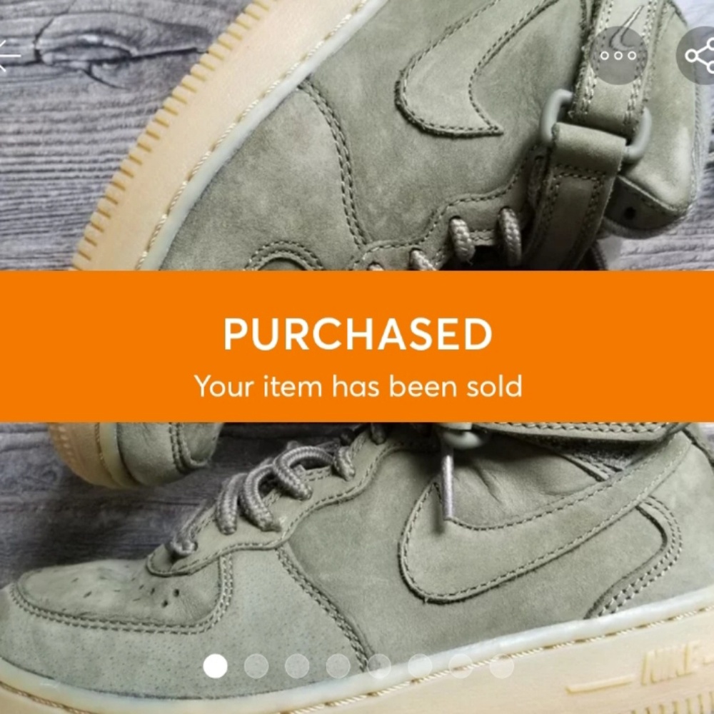|NIKE| Olive Air Force 1 Hightop